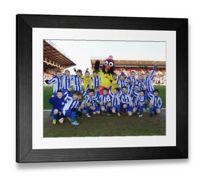 Framed Print : Clash at Ashton Gate: Bristol City vs Carlisle United - February 1, 2014