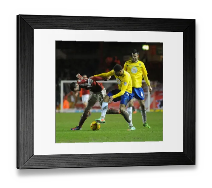 Framed Print : Football Rivalry: Greg Cunningham Fouls by Cyrus Christie - Bristol City vs Coventry City Framed Print : Football Rivalry: Greg Cunningham Fouls by Cyrus Christie - Bristol City vs Coventry City