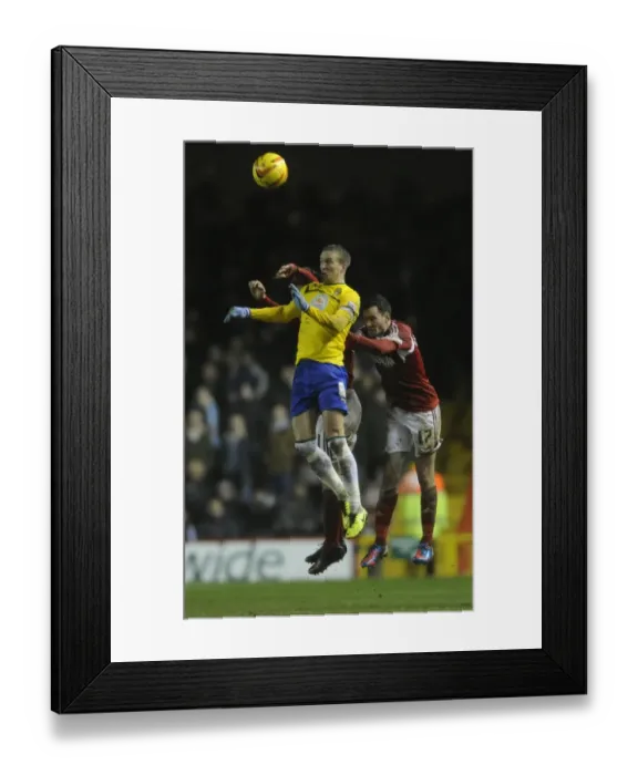 Framed Print : Intense Rivalry: Marlon Pack, Greg Cunningham, and Carl Baker Battle for Header in Bristol City vs Coventry City Football Match, 2014 Framed Print : Intense Rivalry: Marlon Pack, Greg Cunningham, and Carl Baker Battle for Header in Bristol City vs Coventry City Football Match, 2014
