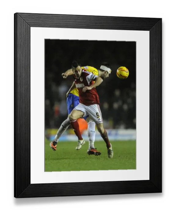 Framed Print : Bristol City vs Coventry City: Sam Baldock in Action at Ashton Gate, February 4, 2014 (Football, League One) Framed Print : Bristol City vs Coventry City: Sam Baldock in Action at Ashton Gate, February 4, 2014 (Football, League One)