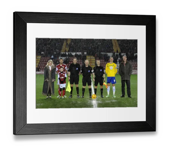 Framed Print : Bristol City vs Coventry City: Mascots and Sponsors Gather at Ashton Gate, Sky Bet League One Football Match - February 2014 Framed Print : Bristol City vs Coventry City: Mascots and Sponsors Gather at Ashton Gate, Sky Bet League One Football Match - February 2014
