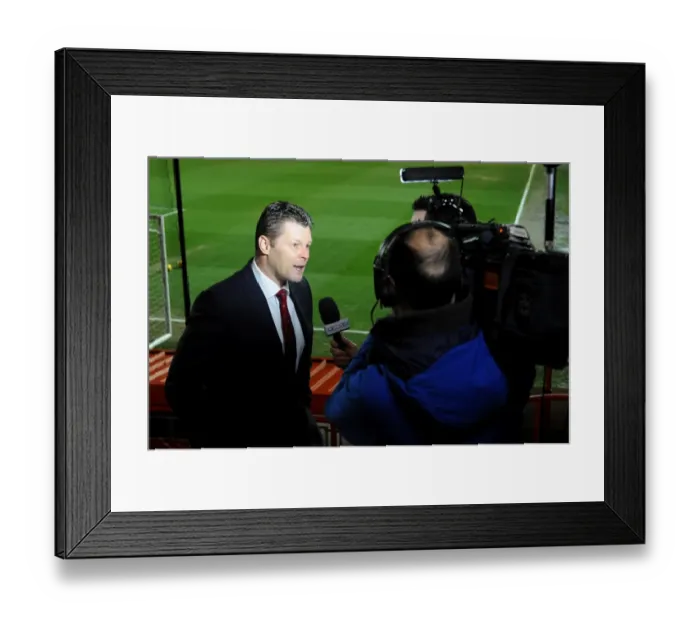 Framed Print : Steve Cotterill's Pre-Match Interview: Bristol City vs Coventry City, Sky Bet League One (February 4, 2014)