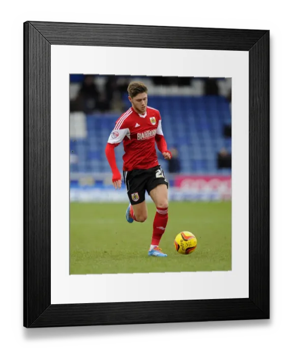 Framed Print : Wes Burns in Action: Oldham Athletic vs. Bristol City, Sky Bet League One, 08 / 02 / 2014 Framed Print : Wes Burns in Action: Oldham Athletic vs. Bristol City, Sky Bet League One, 08 / 02 / 2014