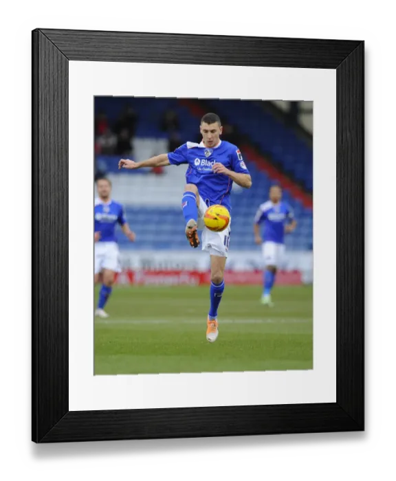 Framed Print : Oldham Athletic vs. Bristol City: Clash at Boundary Park, Sky Bet League One (February 8, 2014) Framed Print : Oldham Athletic vs. Bristol City: Clash at Boundary Park, Sky Bet League One (February 8, 2014)