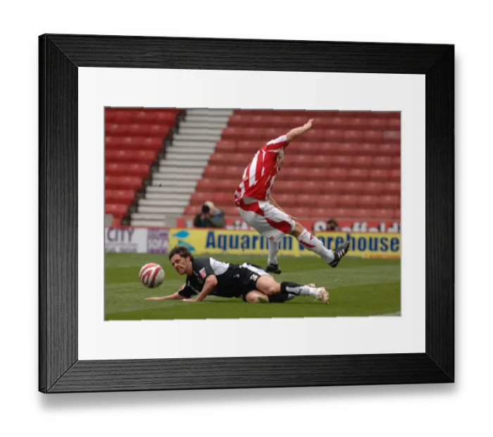 Framed Print : A Football Rivalry: Stoke City vs. Bristol City - Season 07-08 Framed Print : A Football Rivalry: Stoke City vs. Bristol City - Season 07-08