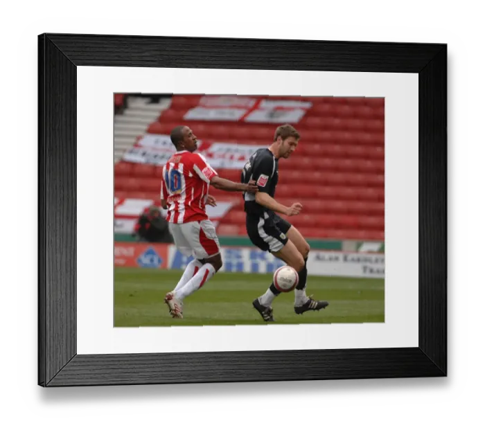 Framed Print : A Football Rivalry: Stoke City vs. Bristol City - Season 07-08 Framed Print : A Football Rivalry: Stoke City vs. Bristol City - Season 07-08