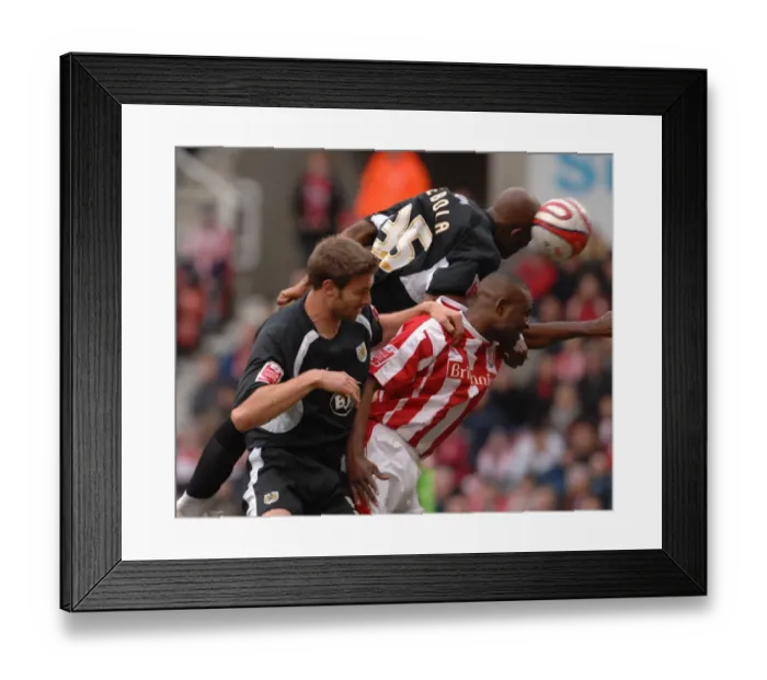 Framed Print : Dele Adebola Goal