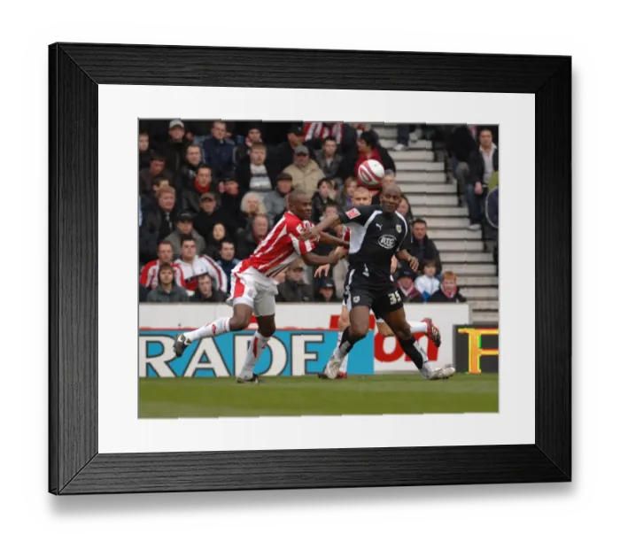 Framed Print : Stoke City vs. Bristol City: A Football Rivalry - Season 07-08 Framed Print : Stoke City vs. Bristol City: A Football Rivalry - Season 07-08