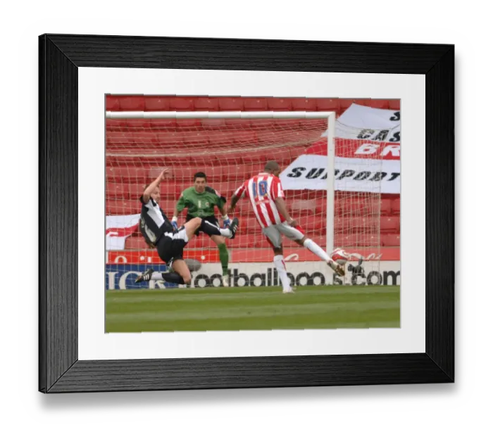 Framed Print : Stoke City vs. Bristol City: A Football Rivalry - Season 07-08