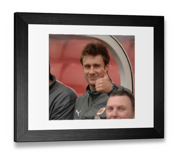 Framed Print : Stoke City vs. Bristol City: A Football Rivalry - Season 07-08 Framed Print : Stoke City vs. Bristol City: A Football Rivalry - Season 07-08