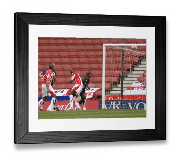 Framed Print : Stoke City vs. Bristol City: A Football Rivalry - Season 07-08