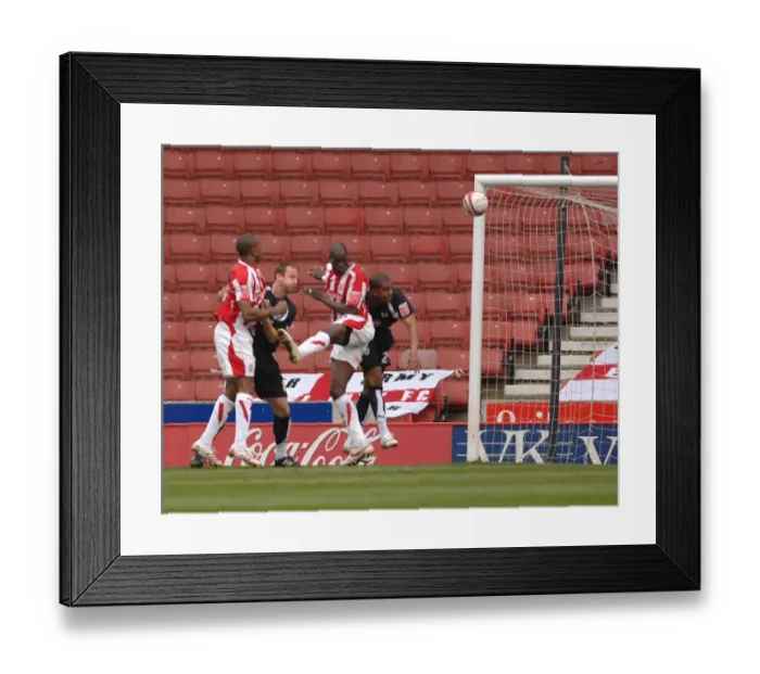 Framed Print : A Football Rivalry: Stoke City vs. Bristol City - Season 07-08 Framed Print : A Football Rivalry: Stoke City vs. Bristol City - Season 07-08