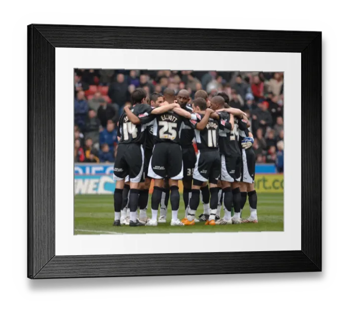 Framed Print : Stoke City vs. Bristol City: A Football Rivalry - Season 07-08