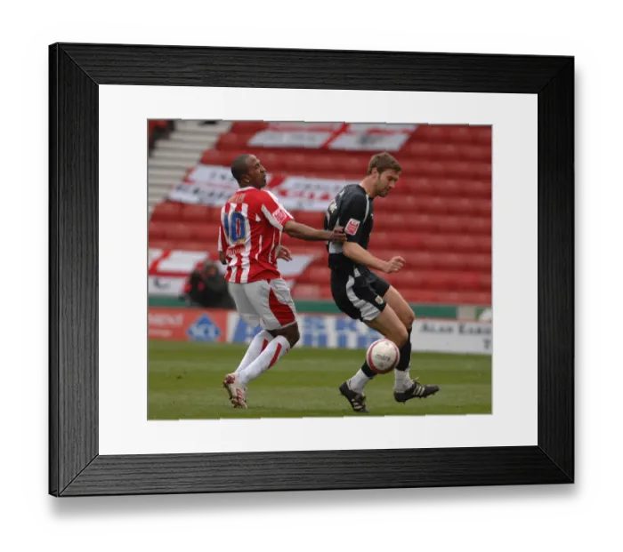 Framed Print : Stoke City vs. Bristol City: A Football Rivalry - Season 07-08 Framed Print : Stoke City vs. Bristol City: A Football Rivalry - Season 07-08