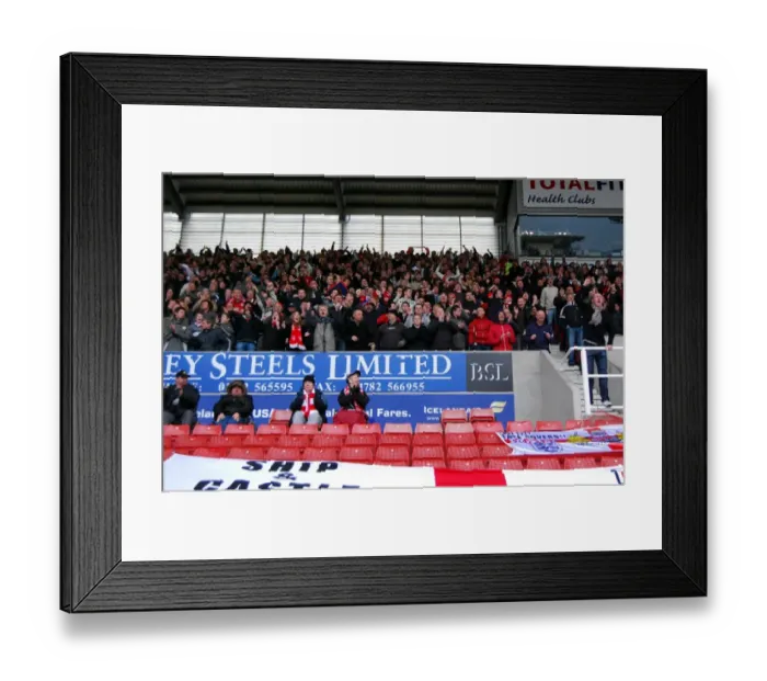 Framed Print : Stoke City vs. Bristol City: A Football Rivalry - Season 07-08 Framed Print : Stoke City vs. Bristol City: A Football Rivalry - Season 07-08