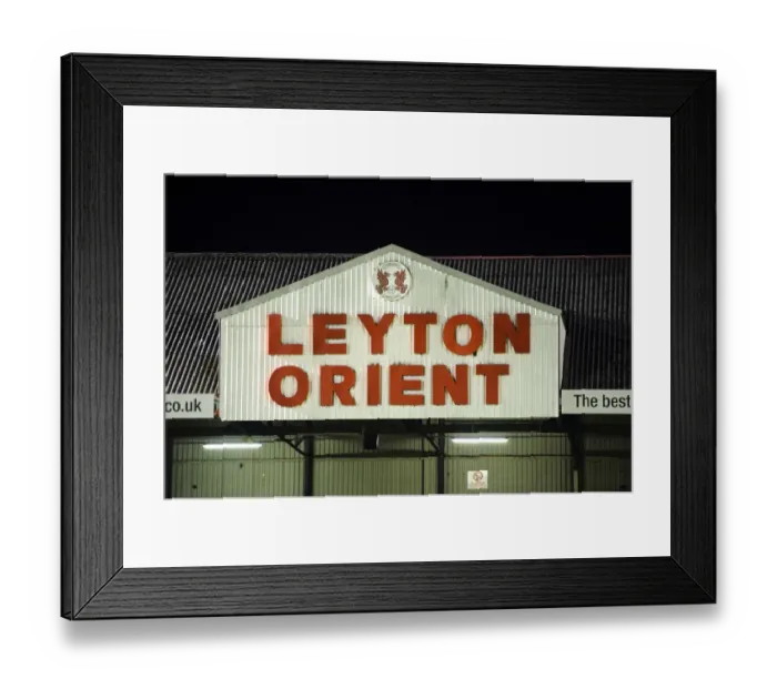 Framed Print : Leyton Orient vs. Bristol City: Football Rivalry at the Matchroom Stadium (February 11, 2014) Framed Print : Leyton Orient vs. Bristol City: Football Rivalry at the Matchroom Stadium (February 11, 2014)