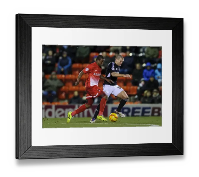 Framed Print : Clash of Titans: Odubajo vs El-Abd in Leyton Orient vs Bristol City Football Match, Sky Bet League 1 Framed Print : Clash of Titans: Odubajo vs El-Abd in Leyton Orient vs Bristol City Football Match, Sky Bet League 1
