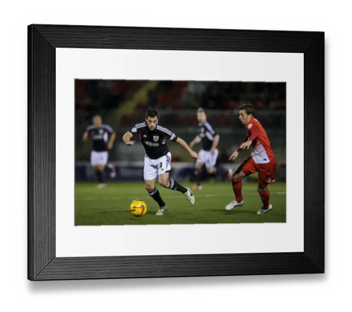 Framed Print : Intense Rivalry: Sam Baldock vs. Gary Sawyer in Leyton Orient vs. Bristol City Football League 1 Clash Framed Print : Intense Rivalry: Sam Baldock vs. Gary Sawyer in Leyton Orient vs. Bristol City Football League 1 Clash