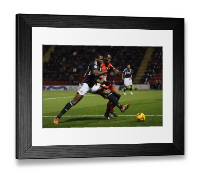Framed Print : Jay Emmanuel-Thomas of Bristol City in Action against Leyton Orient, Sky Bet Football League 1, 2014