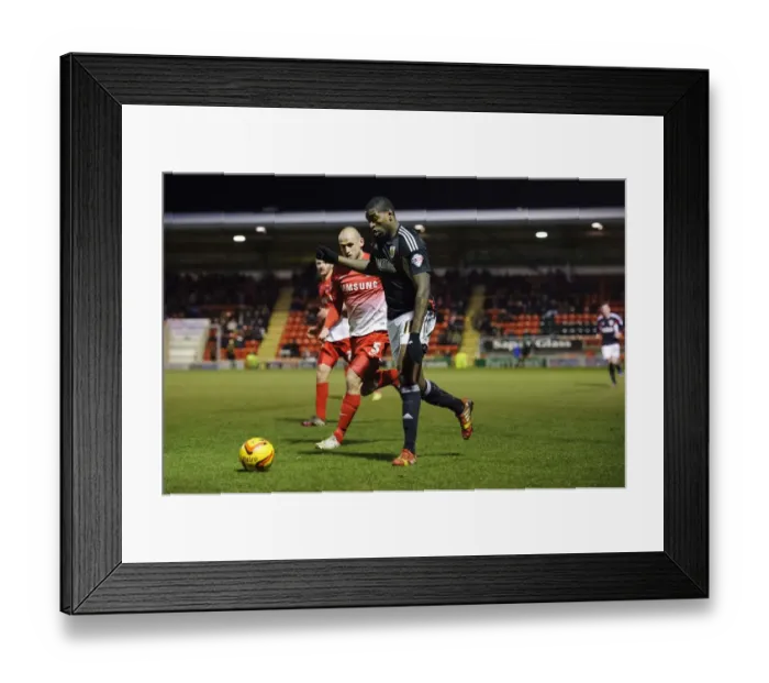 Framed Print : Challenge in Football: Scott Cuthbert vs. Jay Emmanuel-Thomas at The Matchroom Stadium (Leyton Orient vs. Bristol City, Sky Bet Football League 1) Framed Print : Challenge in Football: Scott Cuthbert vs. Jay Emmanuel-Thomas at The Matchroom Stadium (Leyton Orient vs. Bristol City, Sky Bet Football League 1)