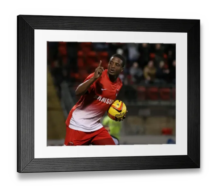 Framed Print : Lisbie's Goal: Leyton Orient vs. Bristol City, 11-2-2014 (Sky Bet League One)