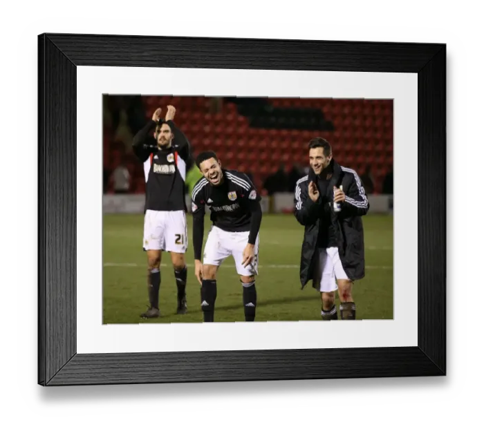 Framed Print : Jubilant Victory: Bristol City Celebrates Win Against Leyton Orient in Sky Bet League One, 2014 Framed Print : Jubilant Victory: Bristol City Celebrates Win Against Leyton Orient in Sky Bet League One, 2014