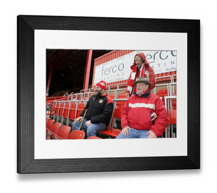 Framed Print : Bristol City vs Tranmere Rovers: Safe Standing Rail Seats at Ashton Gate (Sky Bet League One) Framed Print : Bristol City vs Tranmere Rovers: Safe Standing Rail Seats at Ashton Gate (Sky Bet League One)