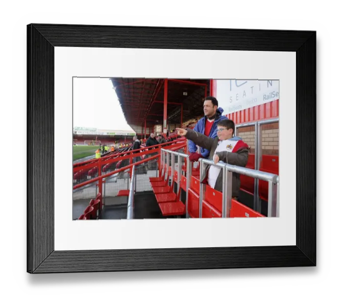 Framed Print : Bristol City's Safe Standing Rail Seats at Ashton Gate Stadium Framed Print : Bristol City's Safe Standing Rail Seats at Ashton Gate Stadium