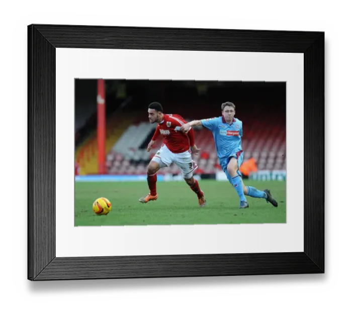 Framed Print : Bristol City vs Tranmere Rovers: Derrick Williams Fouled by Matthew Pennington, Sky Bet League One, Ashton Gate Framed Print : Bristol City vs Tranmere Rovers: Derrick Williams Fouled by Matthew Pennington, Sky Bet League One, Ashton Gate