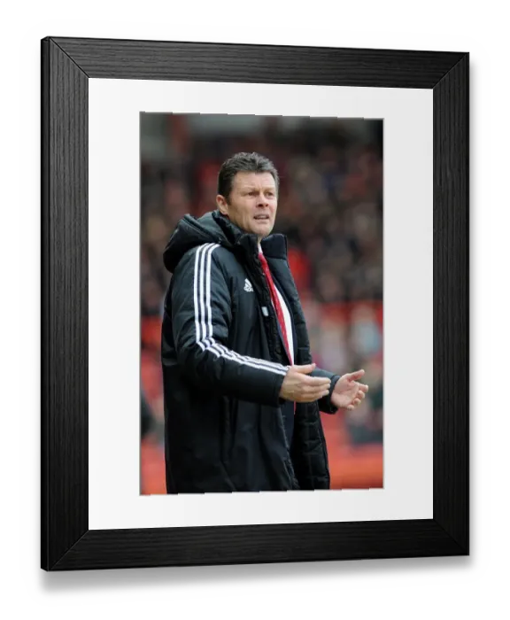 Framed Print : Steve Cotterill Leads Bristol City Against Tranmere Rovers, Sky Bet League One, 2014 Framed Print : Steve Cotterill Leads Bristol City Against Tranmere Rovers, Sky Bet League One, 2014