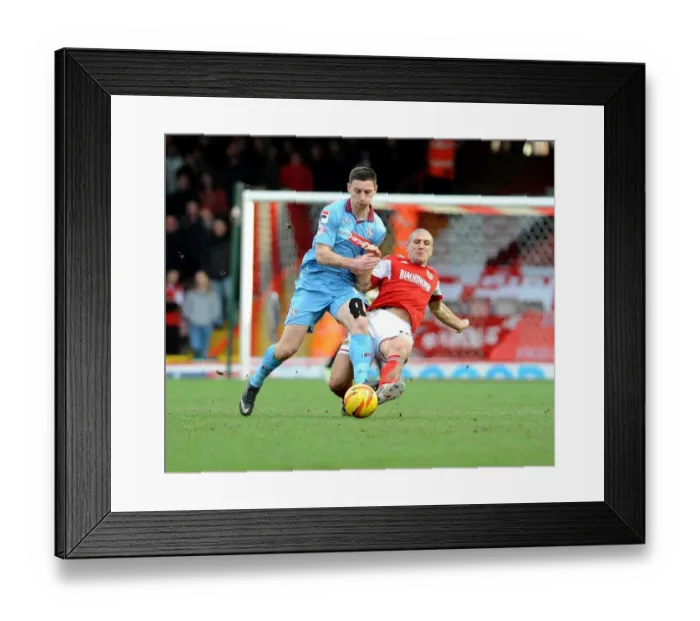 Framed Print : Intense Rivalry: El-Abd vs. Cassidy Showdown at Ashton Gate Framed Print : Intense Rivalry: El-Abd vs. Cassidy Showdown at Ashton Gate