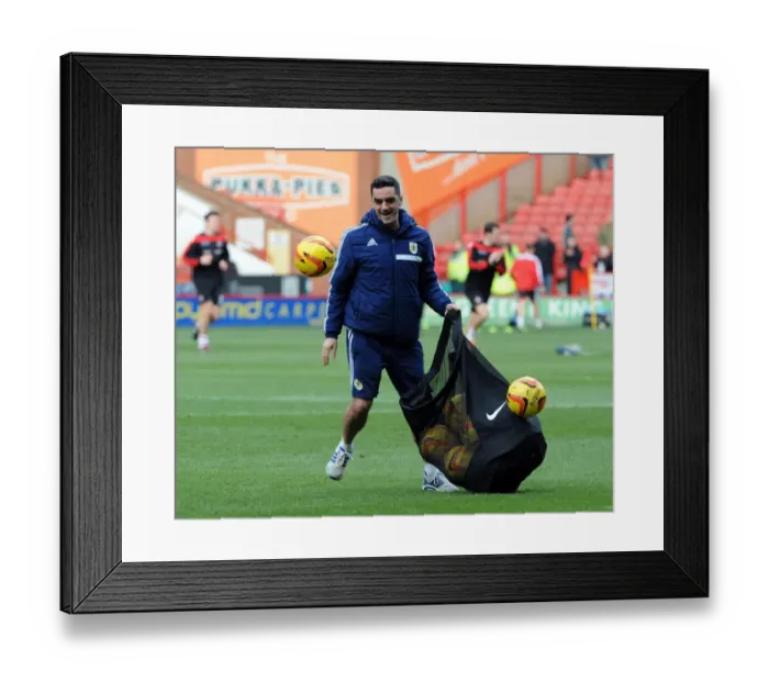 Framed Print : Scott Murray at Work: Bristol City Kit Manager during Sheffield United vs. Bristol City, Sky Bet League One (2014) Framed Print : Scott Murray at Work: Bristol City Kit Manager during Sheffield United vs. Bristol City, Sky Bet League One (2014)