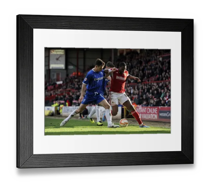Framed Print : Intense Rivalry: Jay Emmanuel-Thomas vs Steven Gregory - Bristol City vs Gillingham Football Match Framed Print : Intense Rivalry: Jay Emmanuel-Thomas vs Steven Gregory - Bristol City vs Gillingham Football Match