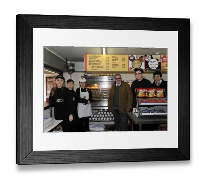 Framed Print : Bristol City FC Introduces New Farm Assured Pasties at Ashton Gate during Sky Bet League One Match against Gillingham (March 2014) Framed Print : Bristol City FC Introduces New Farm Assured Pasties at Ashton Gate during Sky Bet League One Match against Gillingham (March 2014)