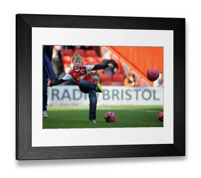 Framed Print : Fan's Thrilling Half Time Win: Claiming a Television at Ashton Gate (Bristol City vs. Gillingham) Framed Print : Fan's Thrilling Half Time Win: Claiming a Television at Ashton Gate (Bristol City vs. Gillingham)