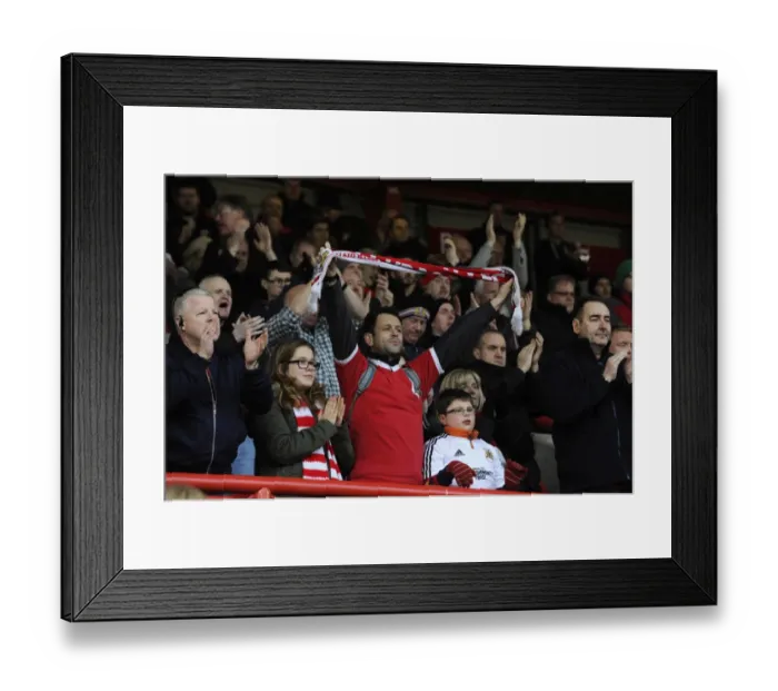 Framed Print : Sea of Supporters: Bristol City vs Gillingham, Ashton Gate, 2014 Framed Print : Sea of Supporters: Bristol City vs Gillingham, Ashton Gate, 2014