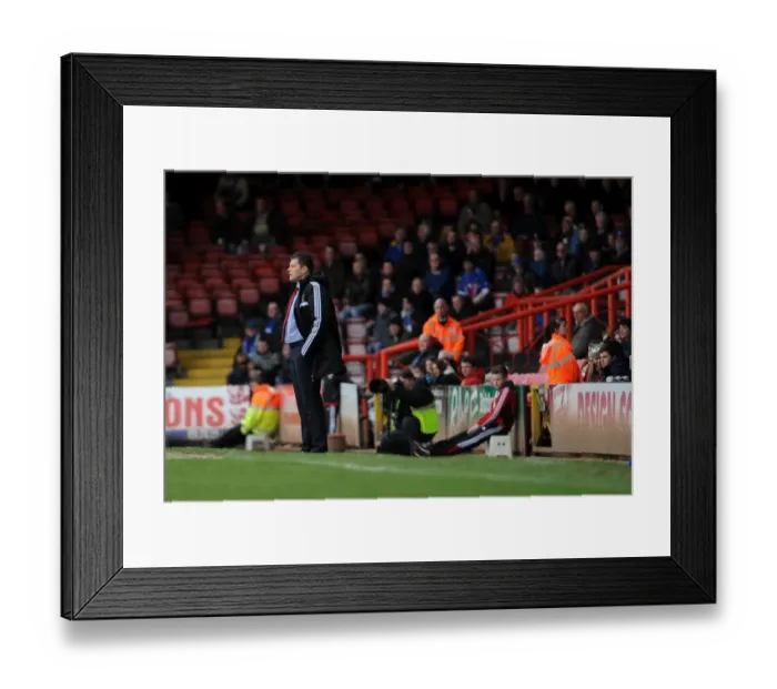 Framed Print : Steve Cotterill Leads Bristol City in Sky Bet League One Clash Against Gillingham, March 1, 2014 Framed Print : Steve Cotterill Leads Bristol City in Sky Bet League One Clash Against Gillingham, March 1, 2014
