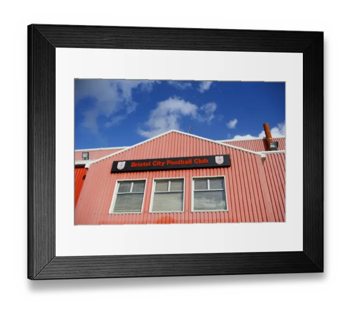 Framed Print : Bristol City Football Club: Ashton Gate Stadium Sign - Bristol City vs Gillingham, Sky Bet League One Framed Print : Bristol City Football Club: Ashton Gate Stadium Sign - Bristol City vs Gillingham, Sky Bet League One