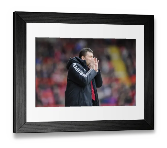 Framed Print : Bristol City Manager Steve Cotterill in Passionate Moment during Bristol City vs Gillingham Match, Sky Bet League One, 2014 Framed Print : Bristol City Manager Steve Cotterill in Passionate Moment during Bristol City vs Gillingham Match, Sky Bet League One, 2014