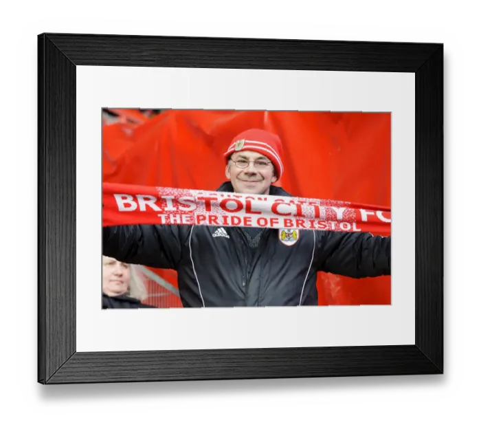 Framed Print : Bristol City and Flag at Ashton Gate: Sky Bet League One Clash vs. Gillingham (01.03.2014) Framed Print : Bristol City and Flag at Ashton Gate: Sky Bet League One Clash vs. Gillingham (01.03.2014)