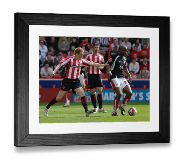 Framed Print : Adebola Holding ball up
