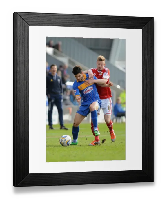 Framed Print : Shrewsbury Town v Bristol City 080314 Framed Print : Shrewsbury Town v Bristol City 080314