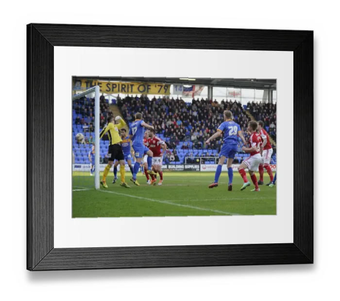Framed Print : Bristol City's Joe Bryan Scores the Game-Winning Goal Against Shrewsbury Town, Sky Bet League One (March 8, 2014) Framed Print : Bristol City's Joe Bryan Scores the Game-Winning Goal Against Shrewsbury Town, Sky Bet League One (March 8, 2014)