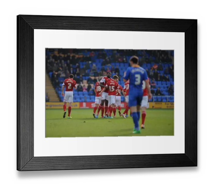 Framed Print : Jay Emmanuel-Thomas Scores First Goal as Bristol City Tops Shrewsbury Town in Sky Bet League One Framed Print : Jay Emmanuel-Thomas Scores First Goal as Bristol City Tops Shrewsbury Town in Sky Bet League One