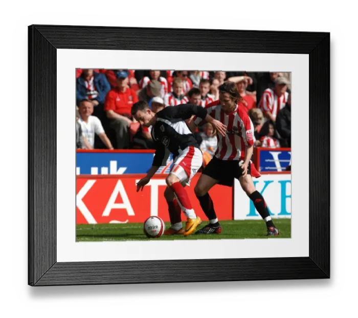 Framed Print : McIndoe in Action: Sheffield United vs. Bristol City