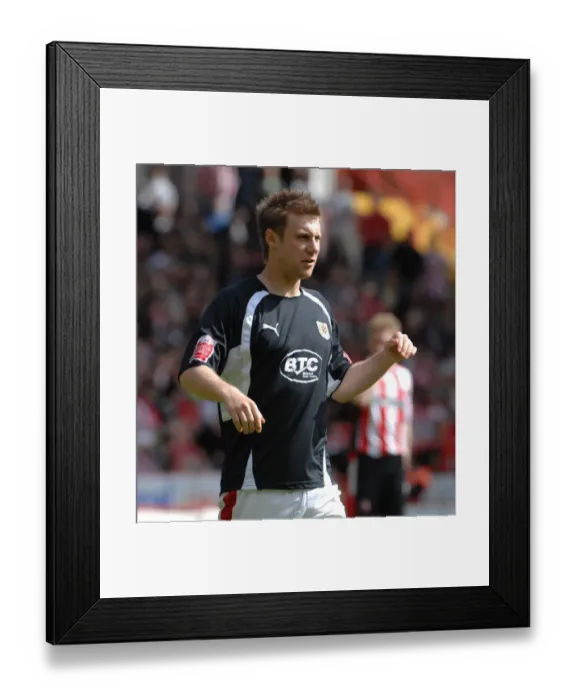 Framed Print : David Noble: Battle in the Bristol City vs. Sheffield United Rivalry Framed Print : David Noble: Battle in the Bristol City vs. Sheffield United Rivalry