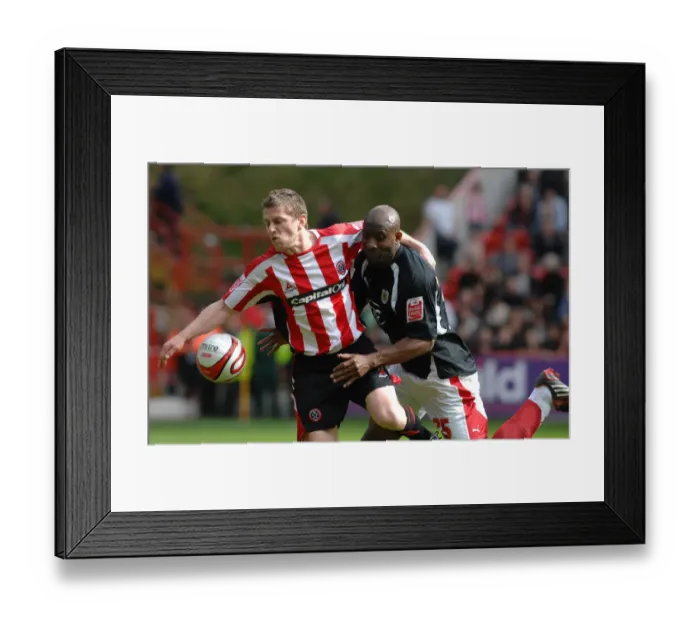 Framed Print : Dele Adebola in Action: Sheffield United vs. Bristol City Framed Print : Dele Adebola in Action: Sheffield United vs. Bristol City
