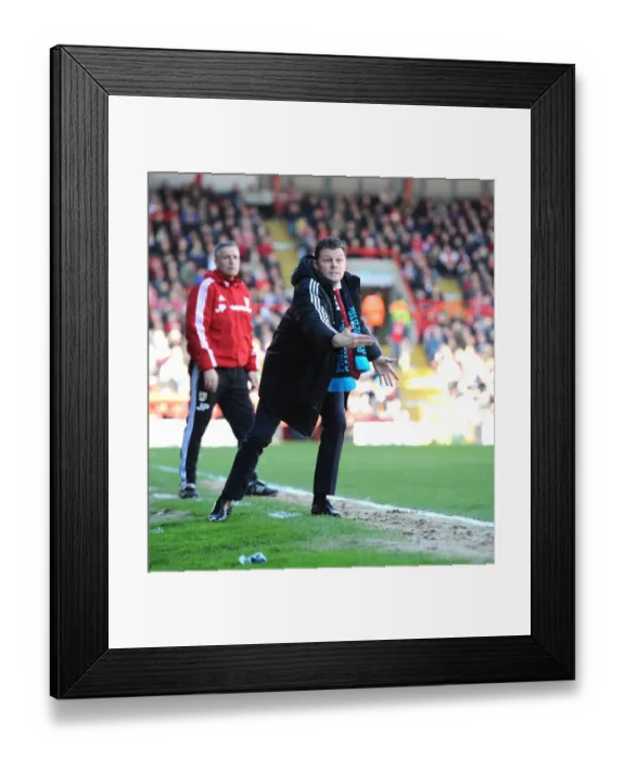 Framed Print : Steve Cotterill Leads Bristol City Against Swindon Town in Sky Bet League One, March 2014 (Bristol City v Swindon Town) - Football Match Image Framed Print : Steve Cotterill Leads Bristol City Against Swindon Town in Sky Bet League One, March 2014 (Bristol City v Swindon Town) - Football Match Image