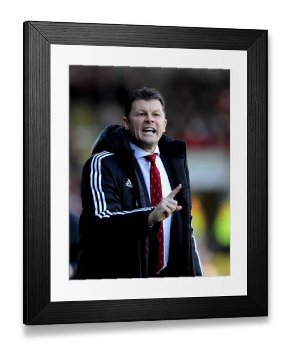 Framed Print : Steve Cotterill Leads Bristol City Against Swindon Town in Sky Bet League One, March 2014 - Football Match Framed Print : Steve Cotterill Leads Bristol City Against Swindon Town in Sky Bet League One, March 2014 - Football Match