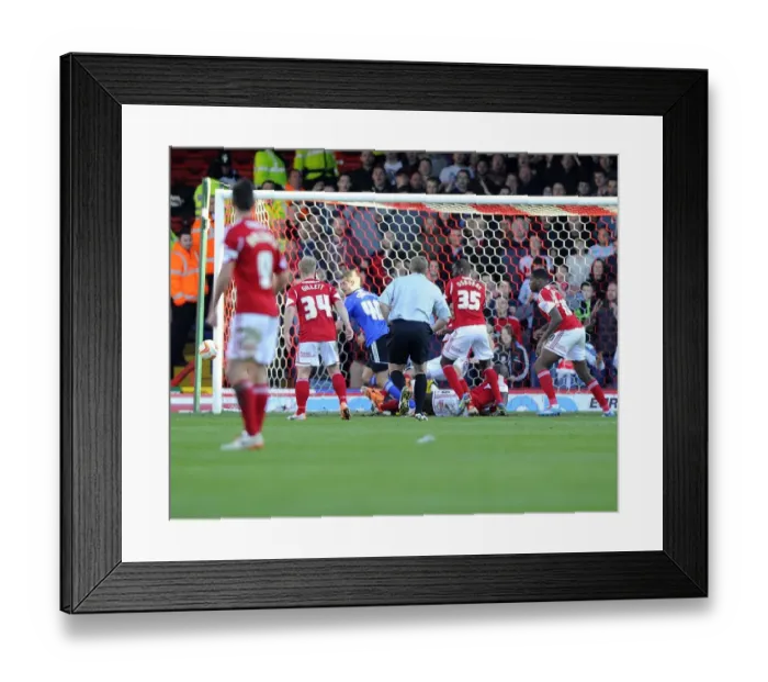Framed Print : The Clash: Bristol City vs Swindon Town, 15 March 2014 Framed Print : The Clash: Bristol City vs Swindon Town, 15 March 2014